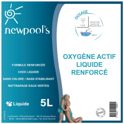 OXYGENE ACTIF LIQUIDE 12% RENFORCE BOOST - 5L