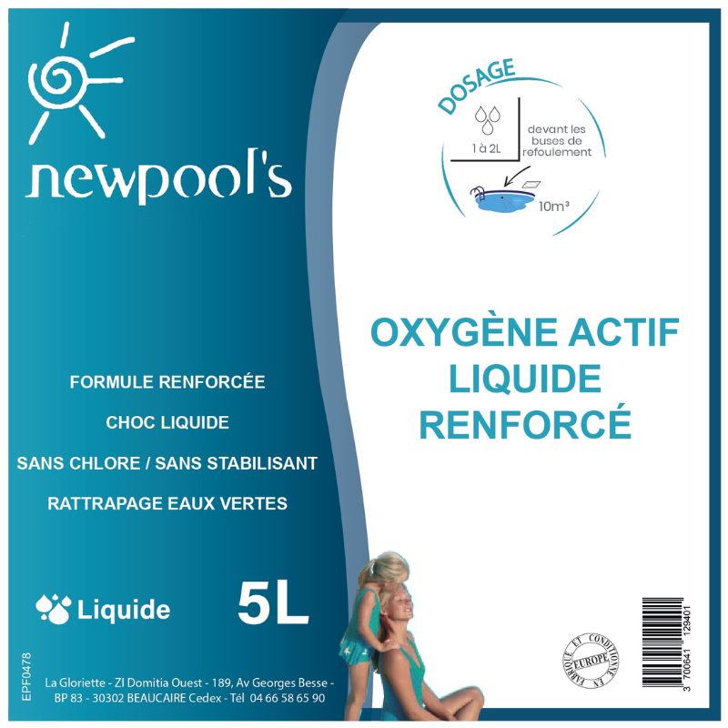 OXYGENE ACTIF LIQUIDE 12% RENFORCE BOOST - 5L