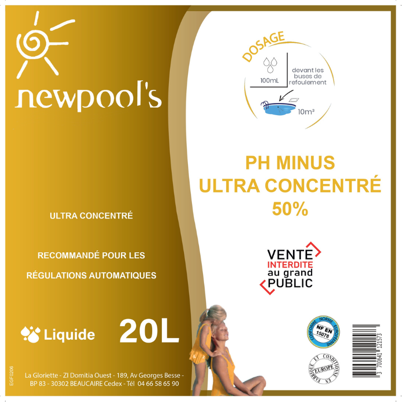 PH MOINS LIQUIDE 50% - 20L