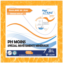 PH MOINS LIQUIDE RM POUR REVETEMENT MINERAUX - 20L