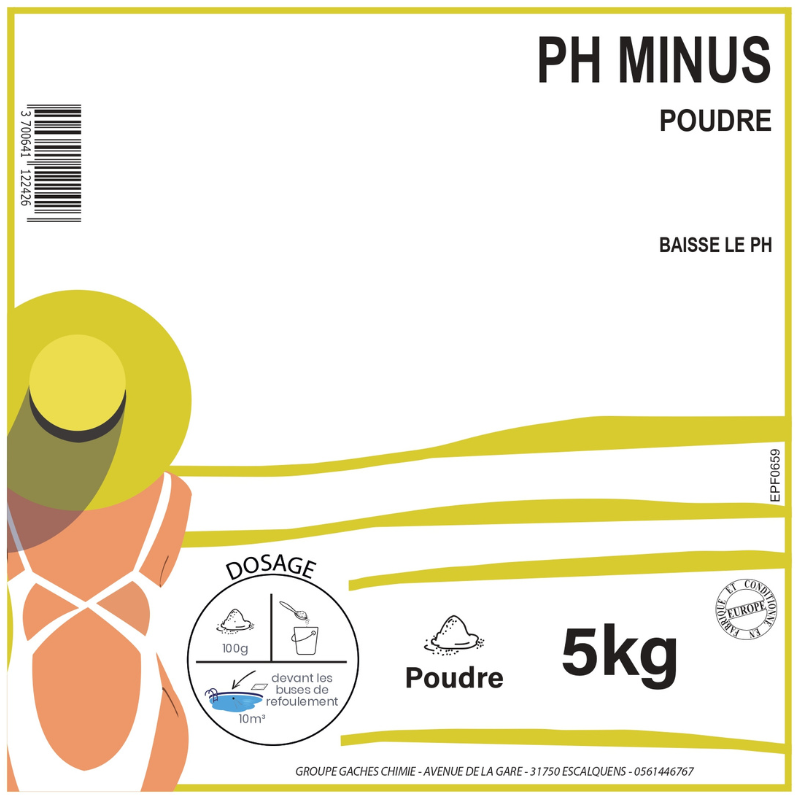 PH MOINS GRANULES - 5KG