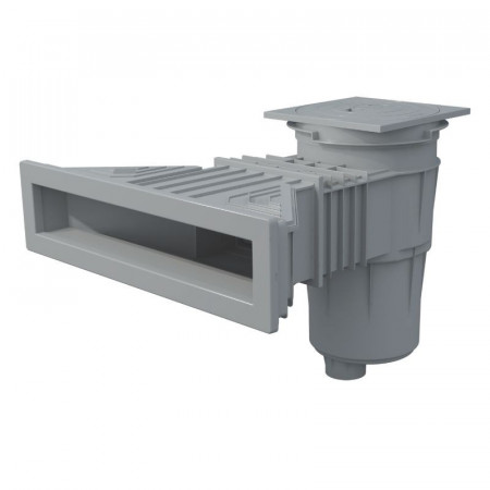 SKIMMER MIROIR BÉTON/LINER XXL PARKER GRIS