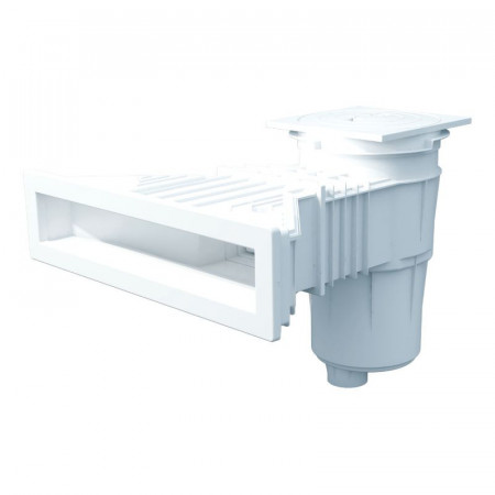 SKIMMER MIROIR BÉTON/LINER XXL PARKER BLANC