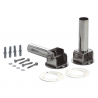 LOT DE 2 ANCRAGES ARTICULÉS INOX 304L