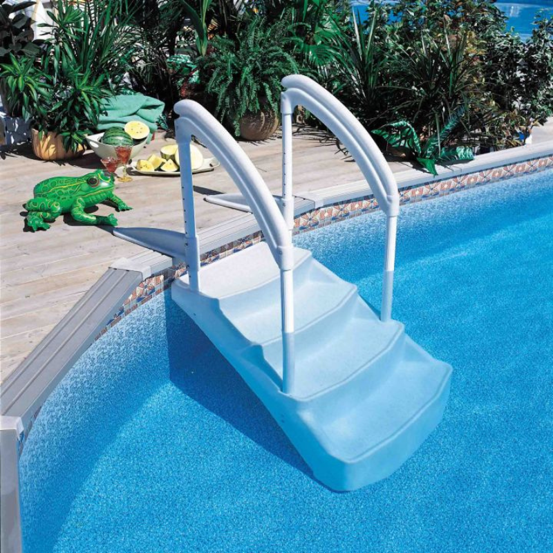 ESCALIER LA VOIE ROYALE POUR PISCINE A FOND PLAT OU PENTE DOUCE
