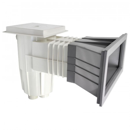 SKIMMER BÉTON/LINER BASIC 1"1/2  GRIS