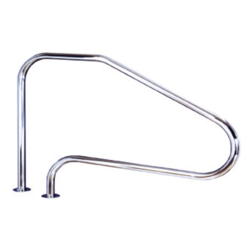 SORTIE DE BAIN STANDARD INOX 316L AVEC PLATINES SOUDÉES