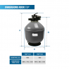 FILTRE ROCK POLYESTER RENFORCE TOP
