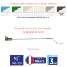 BÂCHE A BARRES 630 G/M² STANDARD