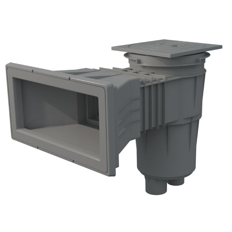 SKIMMER LINER LUXE 17L + 2 SORTIES 2" GRIS