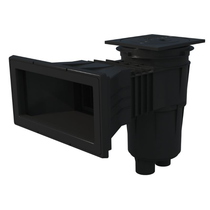 SKIMMER LINER LUXE 17L + 2 SORTIES 2" ANTHRACITE