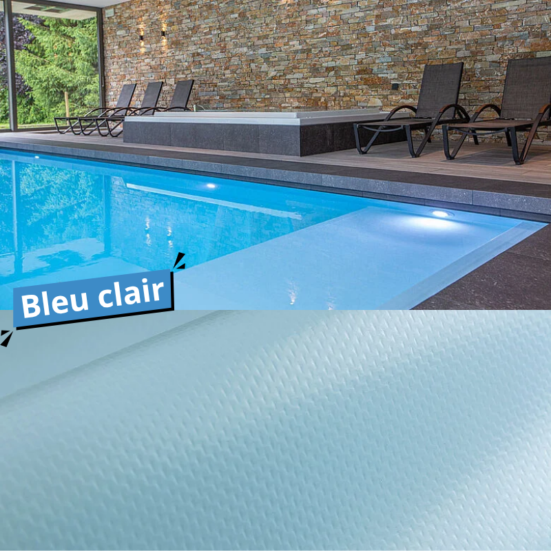 BLEU CLAIR - MEMBRANES ARMÉES ALKORPLAN 1000 + 2000 + RELIEF ANTI-DÉRAPANT 150/100e