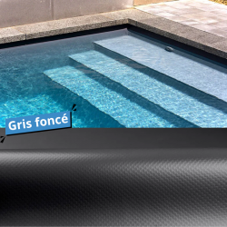 GRIS FONCÉ- MEMBRANES ARMÉES ALKORPLAN 1000 + 2000 + RELIEF ANTI-DÉRAPANT 150/100e