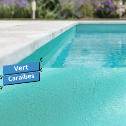VERT CARAIBES - MEMBRANE ARMÉE ALKORPLAN RELIEF 180/100e