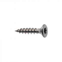 VIS A BOIS AGGLO INOX A4 TÊTE FRAISÉE TORX EN 4X20MM