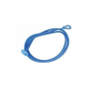 SANDOW BLEU Ø6MM LONGUEUR 120CM + 1 EMBOUT PLASTIQUE BASCULANT + 1 BOUCLE S/10