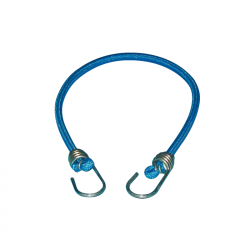 SANDOW BLEU Ø8MM 60CM V CROCHETS METAL