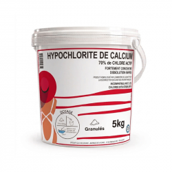 HYPOCHLORITE DE CALCIUM GRANULES - 5KG