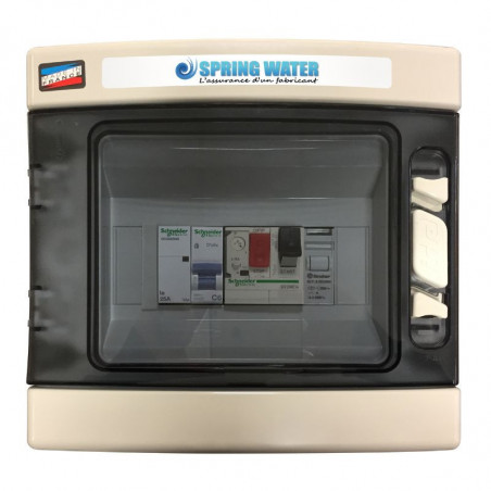 COFFRET FILTRATION SIMPLE + DISJONCTEUR 6.3/10