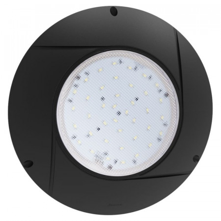 PROJECTEUR PLAT 90 LED SM COULEURS RGB 16W A VISSER 1"1/2 + TÉLÉCOMMANDE ANTHRACITE