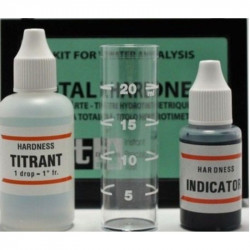 TROUSSE D'ANALYSE DE DURETÉ DE L'EAU (TH) AVEC 2 RÉACTIFS