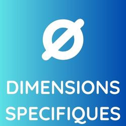 DIMENSIONS SPÉCIFIQUES